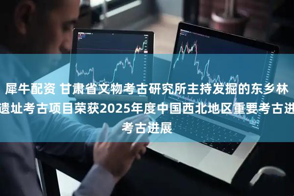 犀牛配资 甘肃省文物考古研究所主持发掘的东乡林家遗址考古项目荣获2025年度中国西北地区重要考古进展